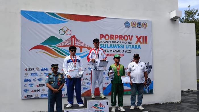PORPROV SULUT 2025 - Cabang selam raih medali emas.