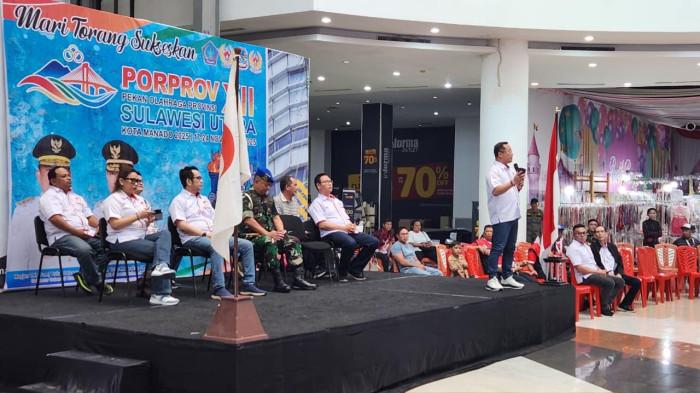 ‎PORPROV XII SULUT - Pembukaan Pekan Olahraga Provinsi (Porprov) XII Sulawesi Utara kategori Wushu resmi digelar. Acara tersebut berlangsung di Star Square Bahumall, Kota Manado pada Jumat (21/11/2025).