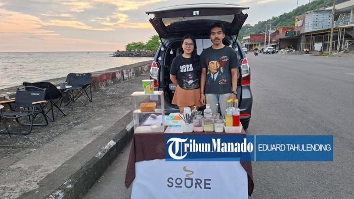 Pasangan Muda Asal Tahuna Dirikan Kedai Kopi Street “Soure”, Sajikan Vanilla Latte Favorit Pelanggan