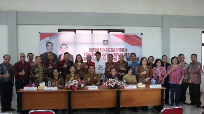 Mantapkan Rancangan Awal RKPD 2024, Pemkot Tomohon Sulawesi Utara Gelar Forum Konsultasi Publik