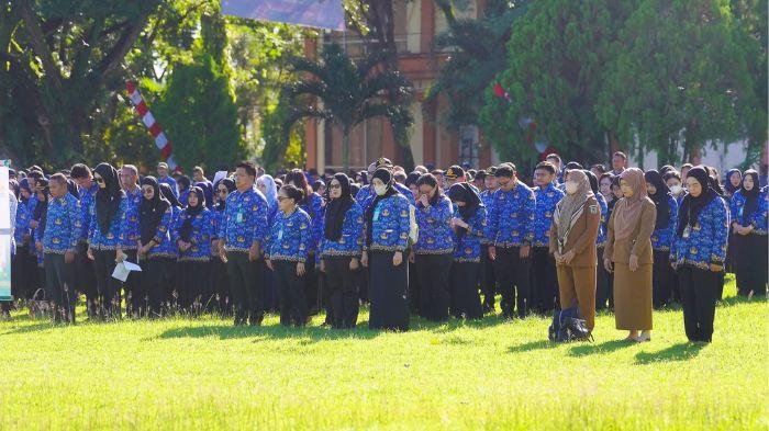 HARKITNAS - Pemerintah Kabupaten Bolaang Mongondow (Bolmong), Sulawesi Utara (Sulut) menggelar upacara peringatan Hari Kebangkitan Nasional (Harkitnas) ke-118, Rabu (20/05/2026). di halaman Kantor Bupati, Rabu (20/5/2026).