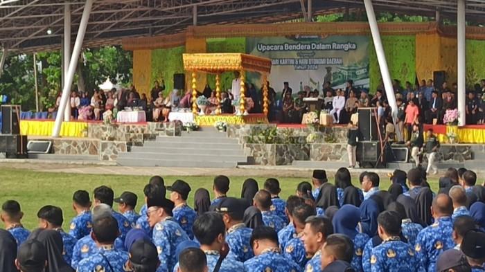 Pemkot Kotamobagu gelar upacara Apel Korpri dirangkaikan dengan Hari