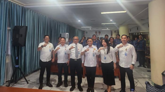 SEMANGAT: Sosialisasi Advokasi dan Perlindungan Hukum yang digelar Lembaga Konsultasi dan Bantuan Hukum (LKBH) Korpri Sulut, Rabu (20/5/2026). Zainudin mengatakan sosialisasi tersebut penting agar ASN memahami hak dan kewajiban mereka ketika menghadapi persoalan hukum dalam menjalankan tugas pemerintahan