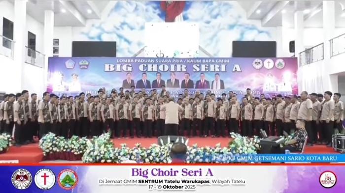 Getsemani Sakobar Jawara Big Choir, Berikut Daftar Lengkap Pemenang Lomba di HUT ke-63 P/KB GMIM