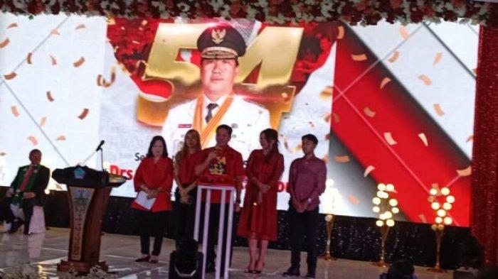 Olly Dondokambey Beri Sinyal Calon Gubernur Sulawesi Utara di HUT ke-54 Steven Kandouw