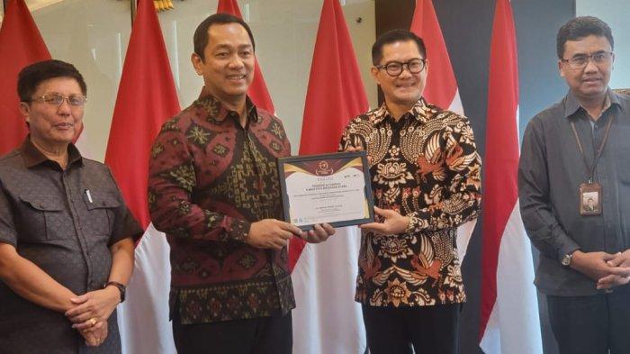 Minut Terima Penghargaan LKPP RI, Raih Ranking 3 e-Purchasing Award 2023 Klaster Pemkab se-Indonesia
