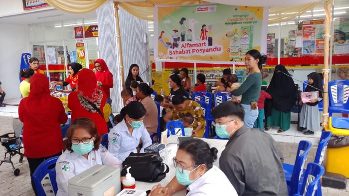 Posyandu Alfamart di Ternate Baru