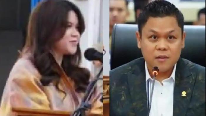 YASIKA AULIA -- (kiri) Potret Pembina Yayasan Yasika Group, Yasika Aulia Ramadhani (14/11/2025). Anak Yasir Machmud punya 41 SPPG di SulSel / (kanan) Wakil Ketua DPRD Sulsel Yasir Machmud saat pimpin rapat paripurna di DPRD Sulsel, beberapa waktu lalu.