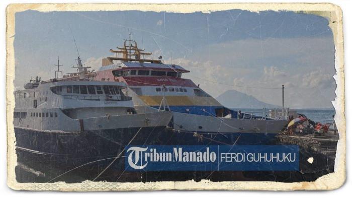 JADWAL KAPAL - Potret kapal yang berlabuh di Pelabuhan Manado didokumentasikan beberapa waktu lalu.