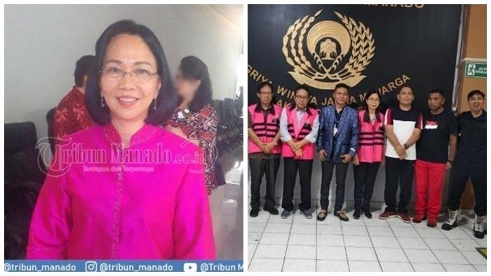 REKTOR UNSRAT - Prof Ellen Kumaat saat masih menjabat rektor Unsrat dan potret penahanan terhadap eks Rektor Unsrat Prof Ellen Kumaat bersama dua orang lainnya oleh Kejati Sulut. Mereka dititipkan di Rutan Kelas IIA Malendeng, Manado, Sulut, terkait kasus dugaan korupsi penyimpangan pengelolahan dana bantuan dari Bank Dunia.