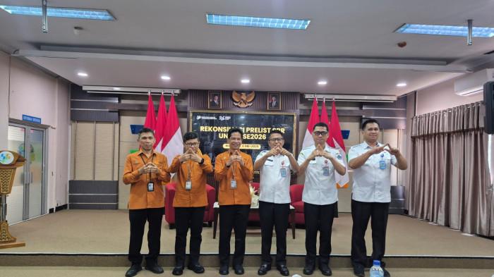 REKONSILIASI - Pemerintah Provinsi Sulawesi Utara bersama Badan Pusat Statistik (BPS) Provinsi Sulut menggelar kegiatan Rekonsiliasi Prelist Statistical Business Register (SBR) sebagai bagian dari persiapan Sensus Ekonomi 2026, Rabu (6/4/2026).