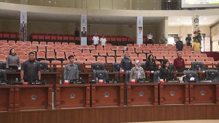 Rapat Paripurna DPRD Sulawesi Utara yang menetapkan Rencana Kerja Tahunan 2026. Foo 6