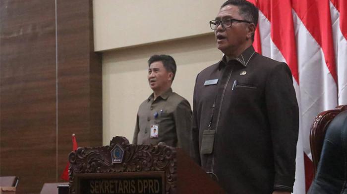 Rapat Paripurna DPRD Sulawesi Utara yang menetapkan Rencana Kerja Tahunan 2026. Foto 7