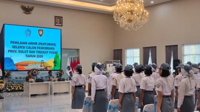 LULUS SELEKSI - Proses seleksi Pasukan Pengibar Bendera Pusaka (Paskibraka) Provinsi Sulawesi Utara tahun 2026 akhirnya menetapkan enam peserta terbaik yang akan menjadi calon wakil Sulut pada seleksi tingkat nasional