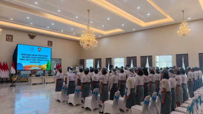 LULUS SELEKSI - Proses seleksi Pasukan Pengibar Bendera Pusaka (Paskibraka) Provinsi Sulawesi Utara tahun 2026 akhirnya menetapkan enam peserta terbaik yang akan menjadi calon wakil Sulut pada seleksi tingkat nasional.