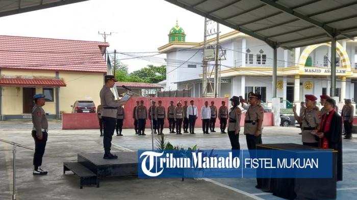 Daftar Lengkap Perwira Polres Bitung yang Dilantik Hari Ini