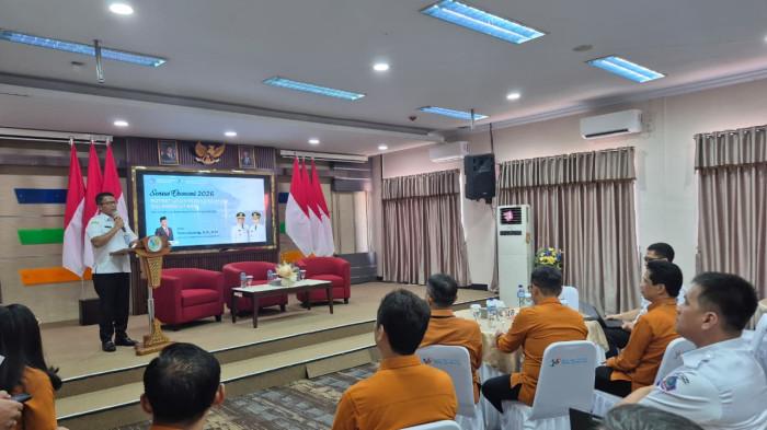 REKONSILIASI - Pemerintah Provinsi Sulawesi Utara bersama Badan Pusat Statistik (BPS) Provinsi Sulut menggelar kegiatan Rekonsiliasi Prelist Statistical Business Register (SBR) sebagai bagian dari persiapan Sensus Ekonomi 2026, Rabu (6/4/2026).