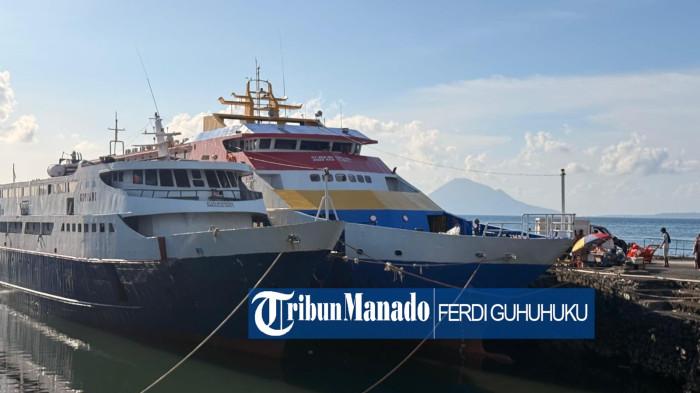 SUASANA PELABUHAN MANADO - Memasuki periode arus balik Lebaran, aktivitas di Pelabuhan Manado, Sulawesi Utara, terpantau meningkat signifikan. Arus Balik Mudik Lebaran, 4 Kapal Layani Pelayaran Masyarakat dari Pelabuhan Manado
