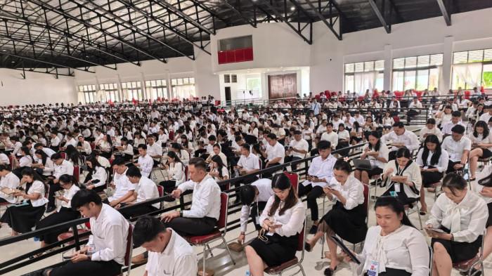 Sebanyak 1.182 calon vikaris pendeta GMIM ikut tes tertulis Jumat (27/2/2026).