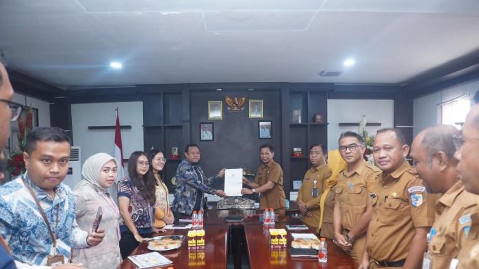 Sekda Boltara Jusnan Mokoginta terima kunjungan BPK RI