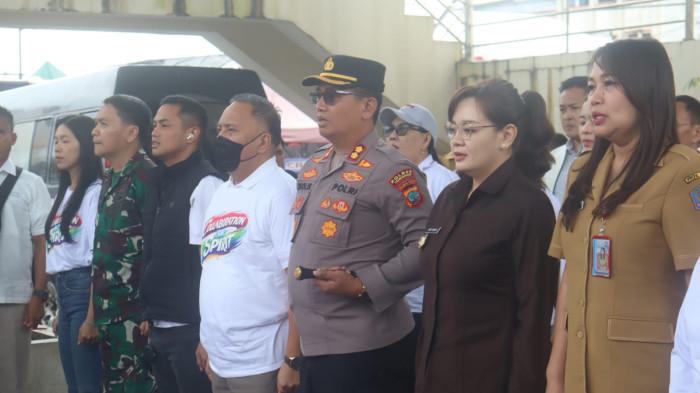 Sendy Rumajar menghadiri launching Tomohon International Flower Festival 2026