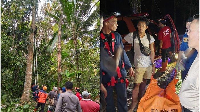 PRIA TEWAS: Seorang pria ditemukan tewas terjepit di atas pohon di area perkebunan Kokor, Desa Sendangan, Kecamatan Sonder, Kabupaten Minahasa, Sulut, pada Rabu (5/11/2025) siang. Pria tersebut bernama Fransiskus Frangky Ogi (34), warga Kelurahan Woloan Dua, Kecamatan Tomohon Barat, Kota Tomohon, Sulawesi Utara (Sulut).