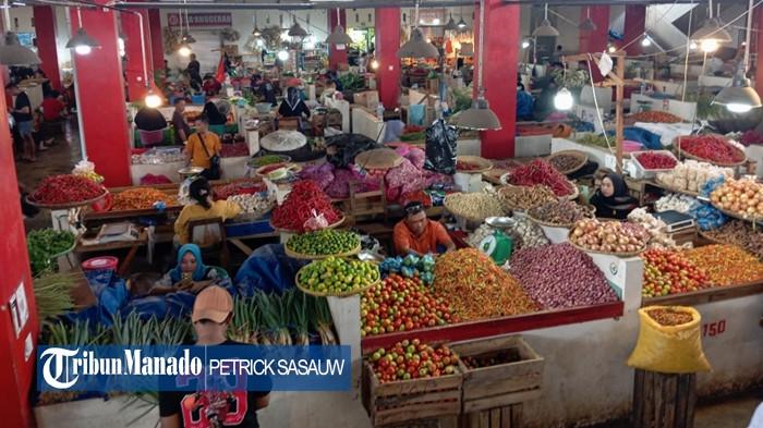 Harga Ikan Laut hingga Daging Babi di Pasar Bersehati Manado: Oci Naik, Daging Babi Puluhan Ribu