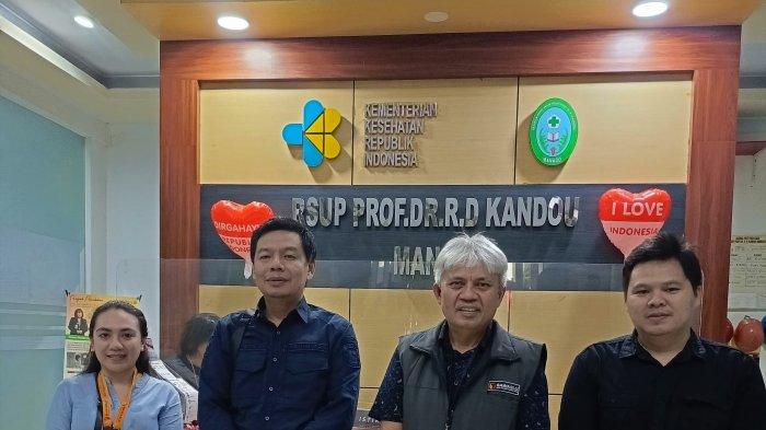 4 Paslon Bupati dan Wakil Bupati Mitra Ikuti Tes kesehatan di RSUP Kandou Manado Sulawesi Utara