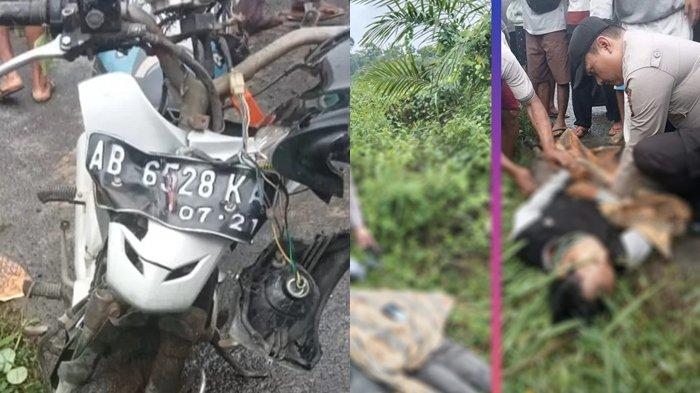 Tabrakan Maut 2 Motor Tadi Pagi, 1 Orang Tewas di Tempat, Saksi: Mereka Itu Rebutan Jalan Bagus