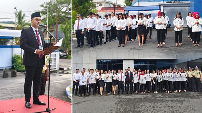 Momen Hari Sumpah Pemuda ke-97, BRI Cabang Tahuna Gelar Upacara Bendera, Pinca : Sebagai Pengingat