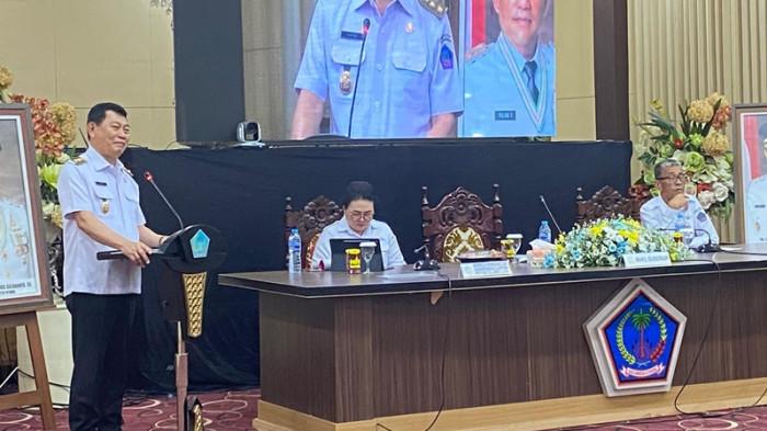 Wakil Gubernur Sulut, Dr J Victor Mailangkay Rakorda 1