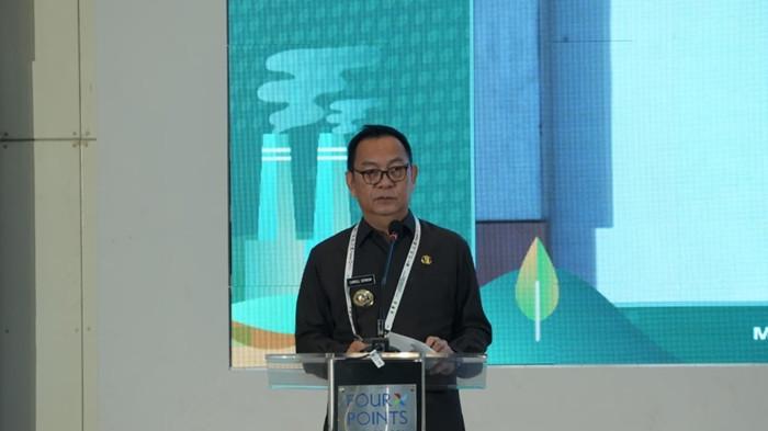 PEMKOT TOMOHON - Wali Kota Tomohon Carrol Senduk menghadiri pembukaan kegiatan internasional “The Third Exchange South-South Triangular Cooperation on Geothermal (SSTC GEO Kenya–Indonesia–Germany)” di Four Points by Sheraton Manado, Senin (10/11/2025). Pada kesempatan itu, Caroll menyampaikan ucapan terima kasih.