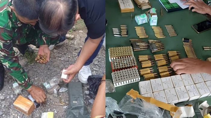 Warga Mapanget Manado Dihebohkan dengan Penemuan 720 Butir Munisi Peluru Campuran, Ini Kata Polisi