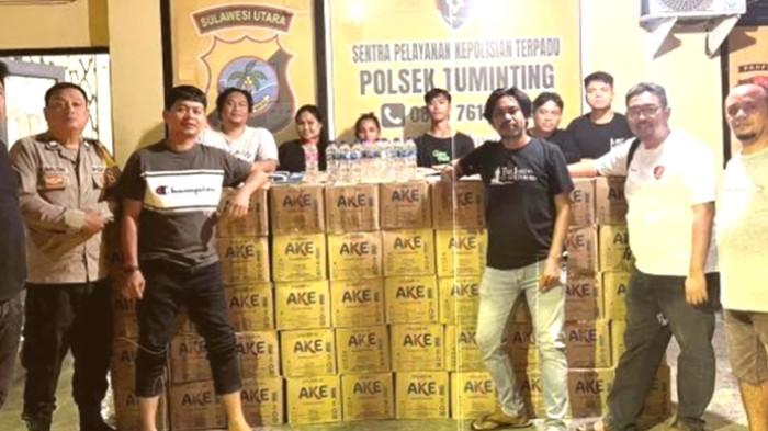 SAKSI KATA - Pengungkapan kasus 3 ton miras di Kota Manado, Sulut oleh Polresta Manado pada Rabu, 8 Oktober 2025, pukul 00.00 Wita. Wawancara Tribun Manado bersama narasumber Kasat Narkoba Polresta Manado AKP Hilman Muthalib (kiri).