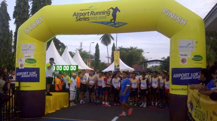 800 Peserta Ramaikan Event Airport Running di Bandara Sam Ratulangi Manado