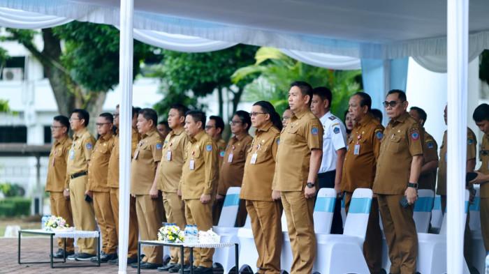 apel pembukaan Orientasi PPPK Pemerintah Provinsi Sulut Tahun 2026