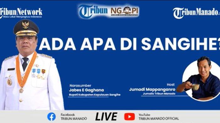 Bupati Jabes Ezar Gaghana Kunjungi Tribun Manado