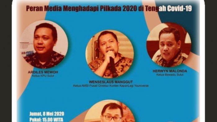 Asosiasi Media Siber Indonesia Gelar Diskusi Online, Peran Media Massa Menghadapi Pilkada 2020