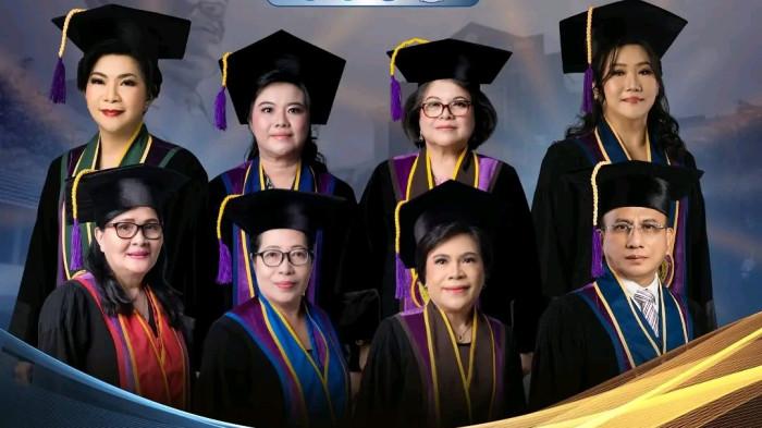 Kukuhkan 8 Guru Besar Unsrat Manado, Berty Sompie Sebut Ilmu Pengetahuan Harus Bermanfaat