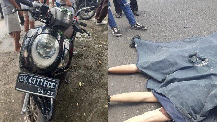 Kecelakaan Maut Pukul 13.00 Wita, 2 Siswi SMK Tewas, Saksi Sebut Nyalip Truk dari Kiri lalu Jatuh