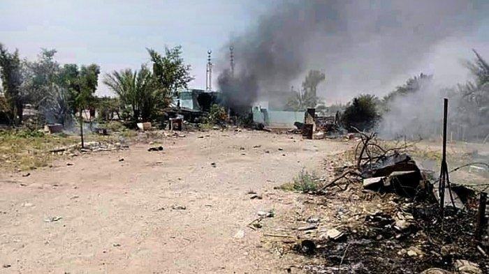 Pangkalan Irak yang Tampung Pasukan Amerika Dihantam 14 Roket, Tiga Orang Terluka