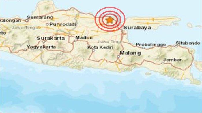 Gempa Guncang Jawa Timur Pagi Ini Jumat 3 Juni 2022, Baru Guncang di Darat, Info BMKG Magnitudonya