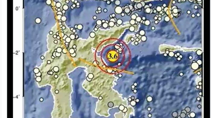Gempa Guncang Sulteng Minggu Pagi, Info BMKG: Magnitudo dan Pusat Guncangan