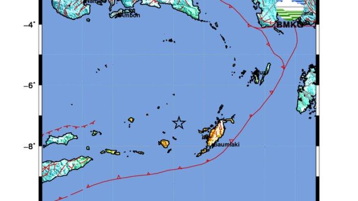 Gempa Magnitudo 7,9 Guncang Maluku Tenggara Barat, BMKG Keluarkan Peringatan Dini Tsunami