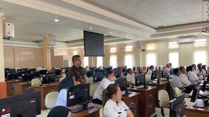 Diikuti 27 Peserta, Pemkot Kotamobagu Sulawesi Utara Gelar Tes Bagi PNS