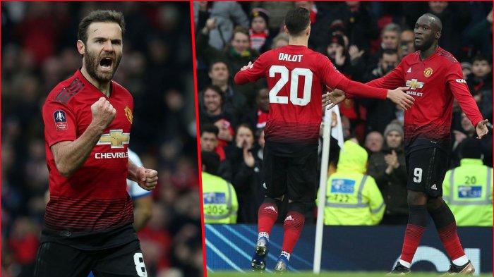 Hasil Pertandingan FA Cup - Manchester United vs Reading Skor 2-0, Kemenangan ke-5 untuk Solskjaer