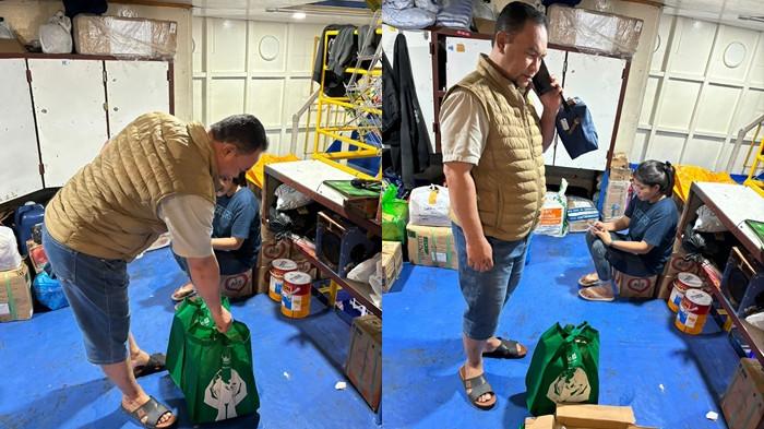 MIRAS - Satuan Reserse Narkoba (Satresnarkoba) Polres Kepulauan Sangihe melakukan operasi di Kapal KM Barcelona II yang sandar di Dermaga Pelabuhan Nusantara Tahuna Kamis (23/10/2025).