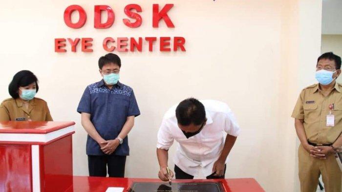 Gubernur Olly Dondokambey Resmikan ODSK Eye Center