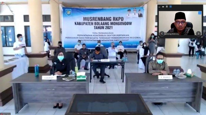 Ini yang Disampaikan Kepala Kemenag Bolmong Dalam Musrenbang