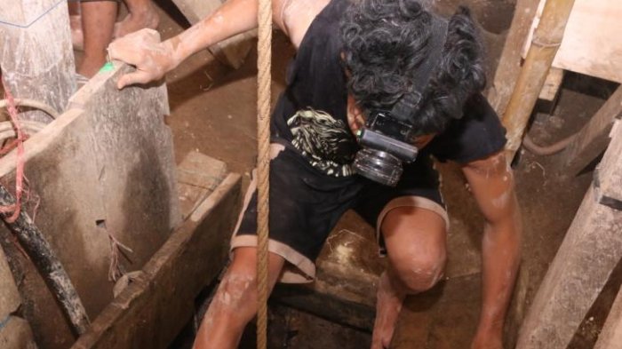 Coba Peruntungan di Tatelu Minut, Lima Hari Menambang Dapat Satu Kilogram Emas